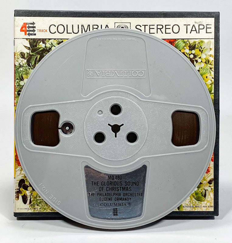 Glorious Sound Of Christmas Eugene Ormandy Reel to Reel Tape 7 1/2 IPS Columbia