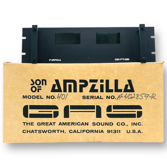 Great American Sound GAS Son Of Ampzilla 80 Watt Stereo Power Amplifier