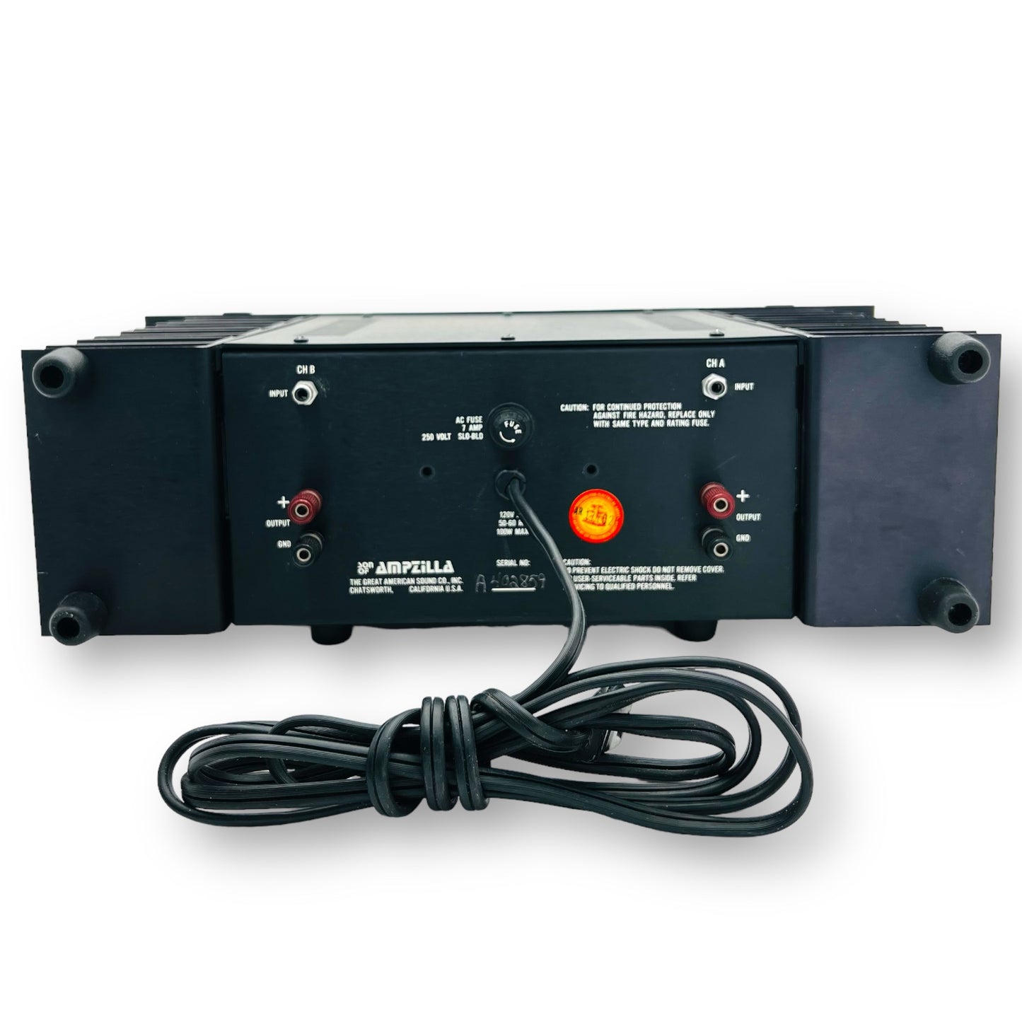 Great American Sound GAS Son Of Ampzilla 80 Watt Stereo Power Amplifier