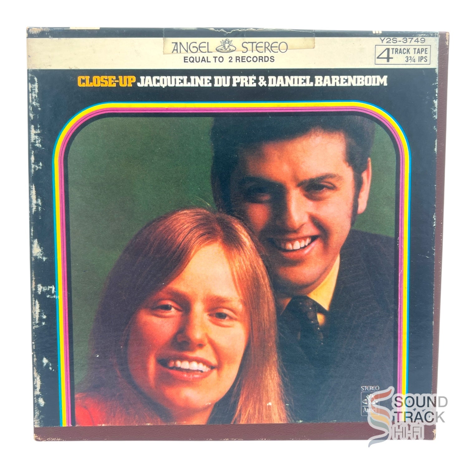 Close Up By Jacqueline Du Pre And Daniel Barenboim 3 3 4 IPS Reel Tape close-up-by-jacqueline-du-pre-and-daniel-barenboim-3-3-4-ips-reel-tape