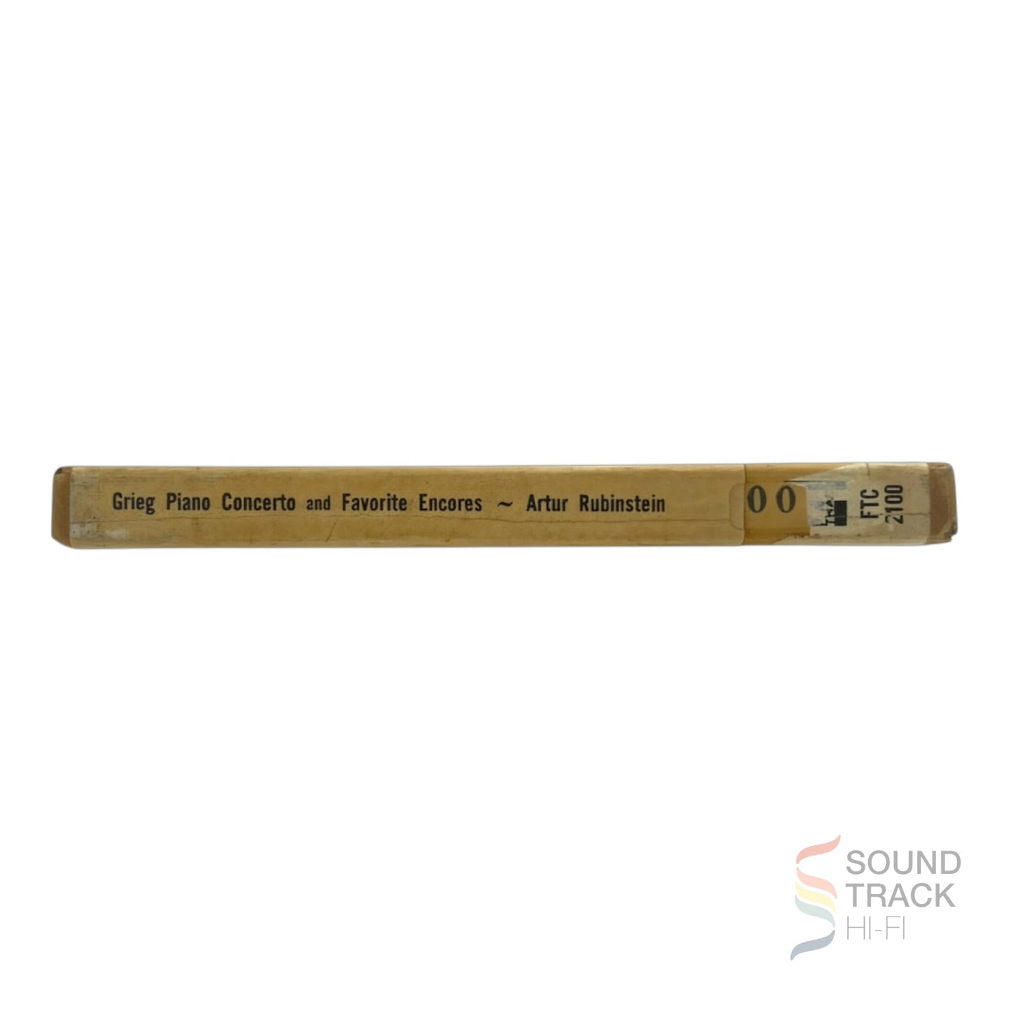 Grieg Piano Concerto Artur Rubinstein Reel to Reel Tape 7 1/2 IPS Columbia
