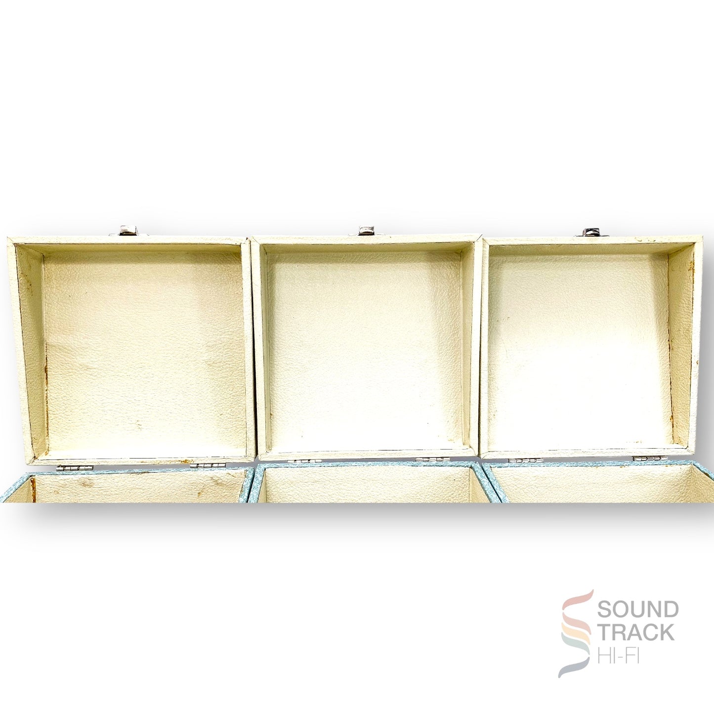 Vintage Reel To Reel Carrying Case / Holder Holds 10 to 11 7" Reel Tapes