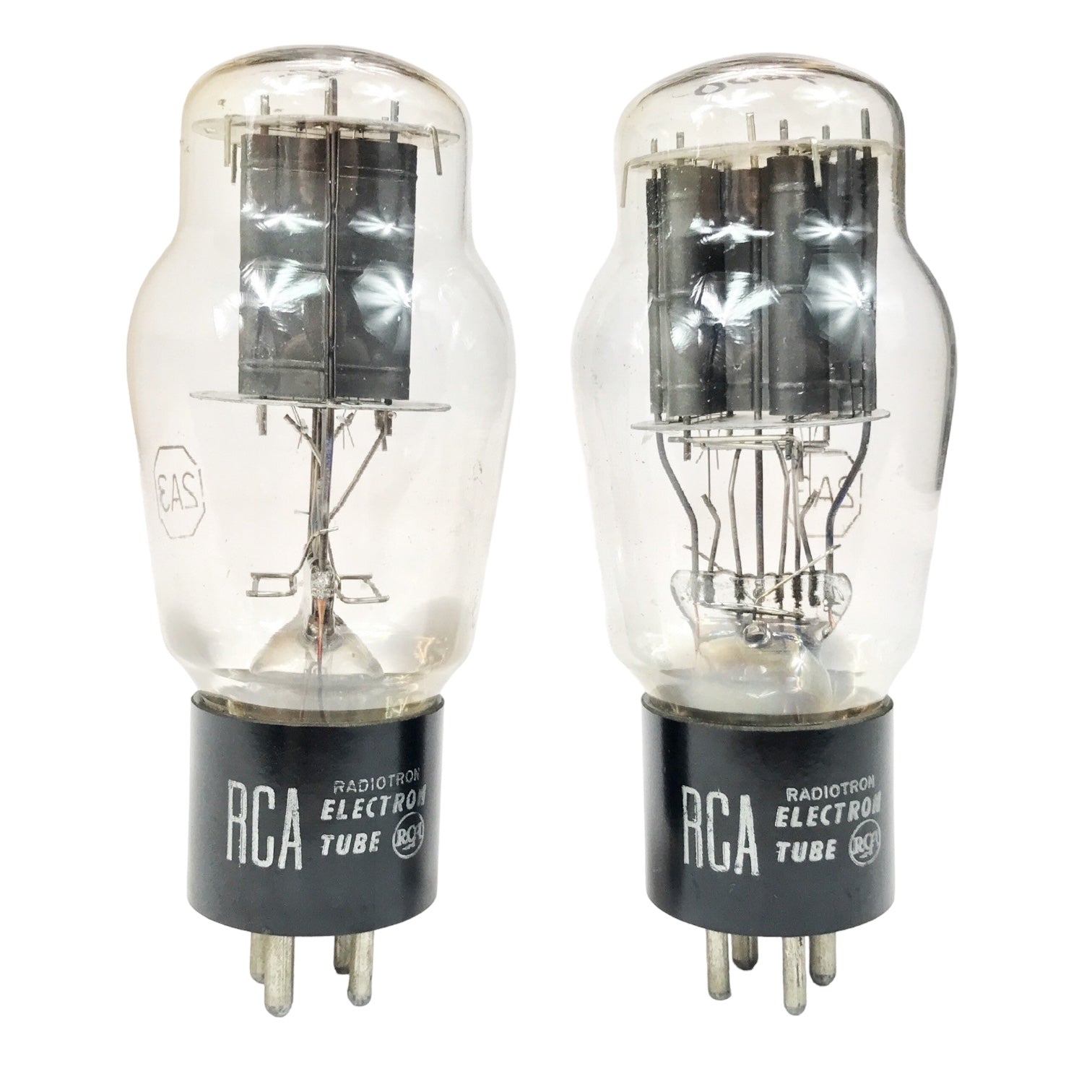 RCA 2A3 Black Plate Matched Vacuum Tubes – Soundtrack Hi-Fi