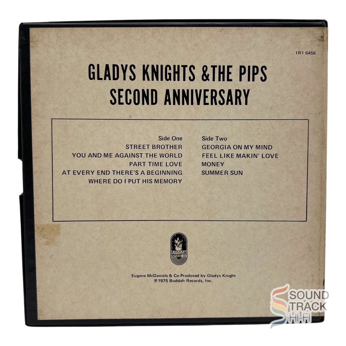 2nd Second Anniversary By Gladys Knight & The Pips 3 3/4 IPS Reel Tape Buddah