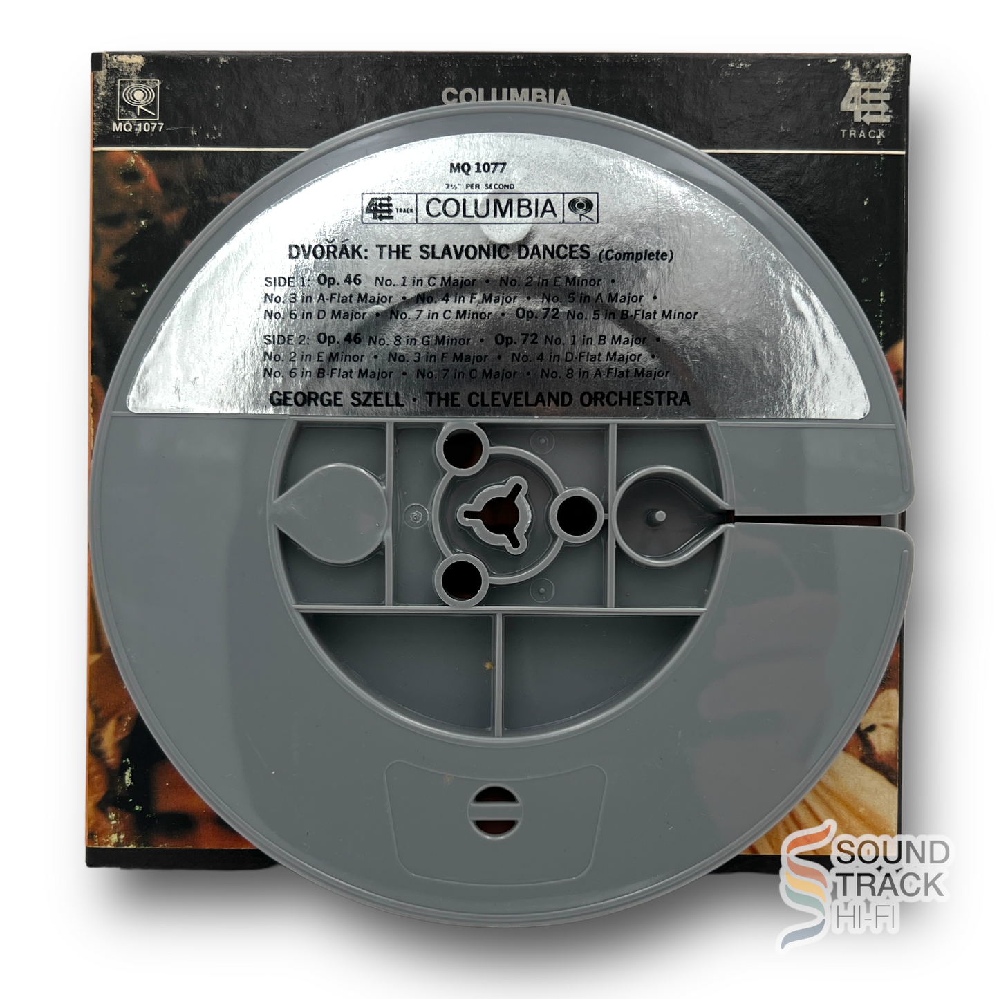 Dvorak The Slavonic Dances Cleveland Orchestra Szell 7.5 IPS Reel Tape Columbia