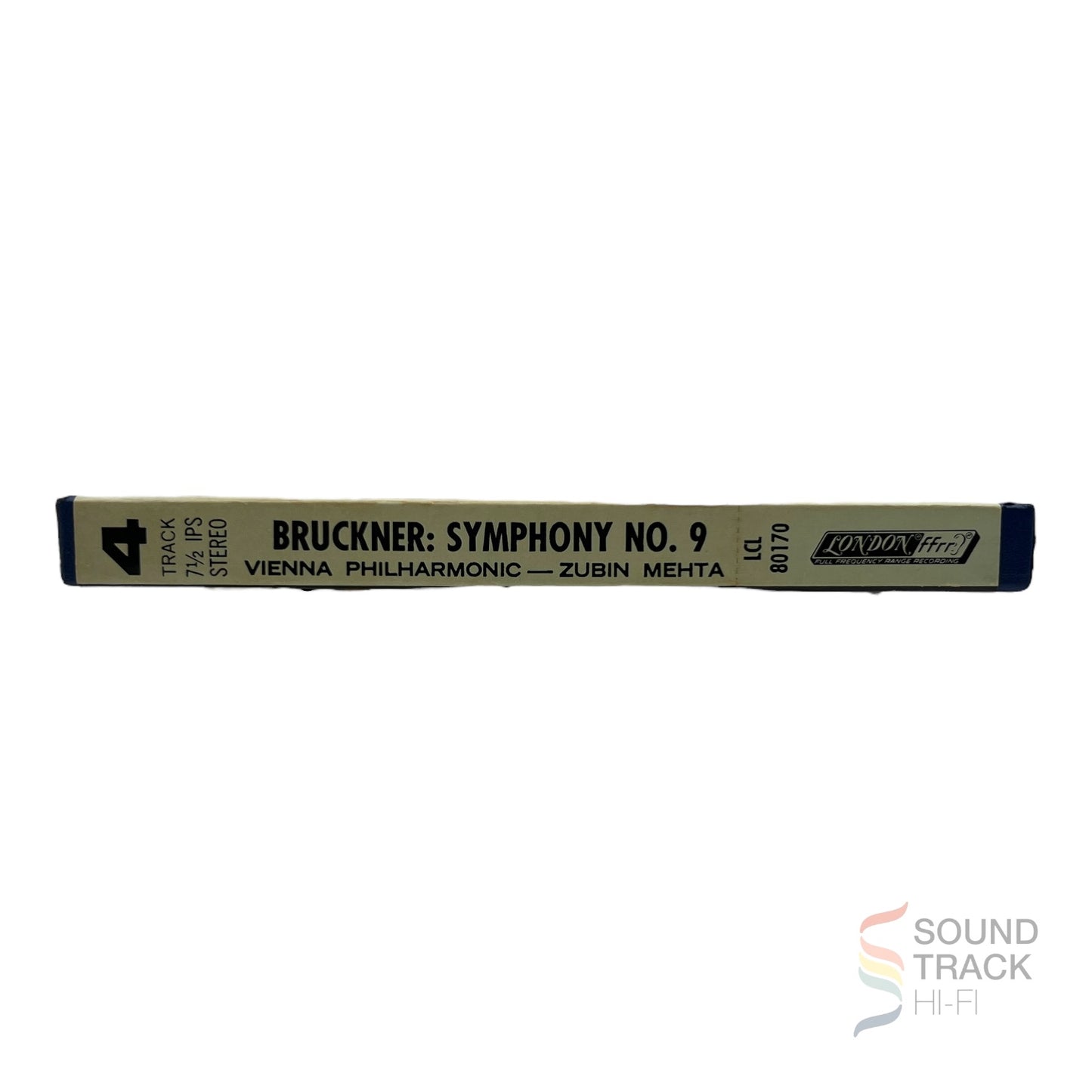 Bruckner Symphony No 9 Vienna Philharmonic Zubin Mehta 7.5 IPS Reel Tape London