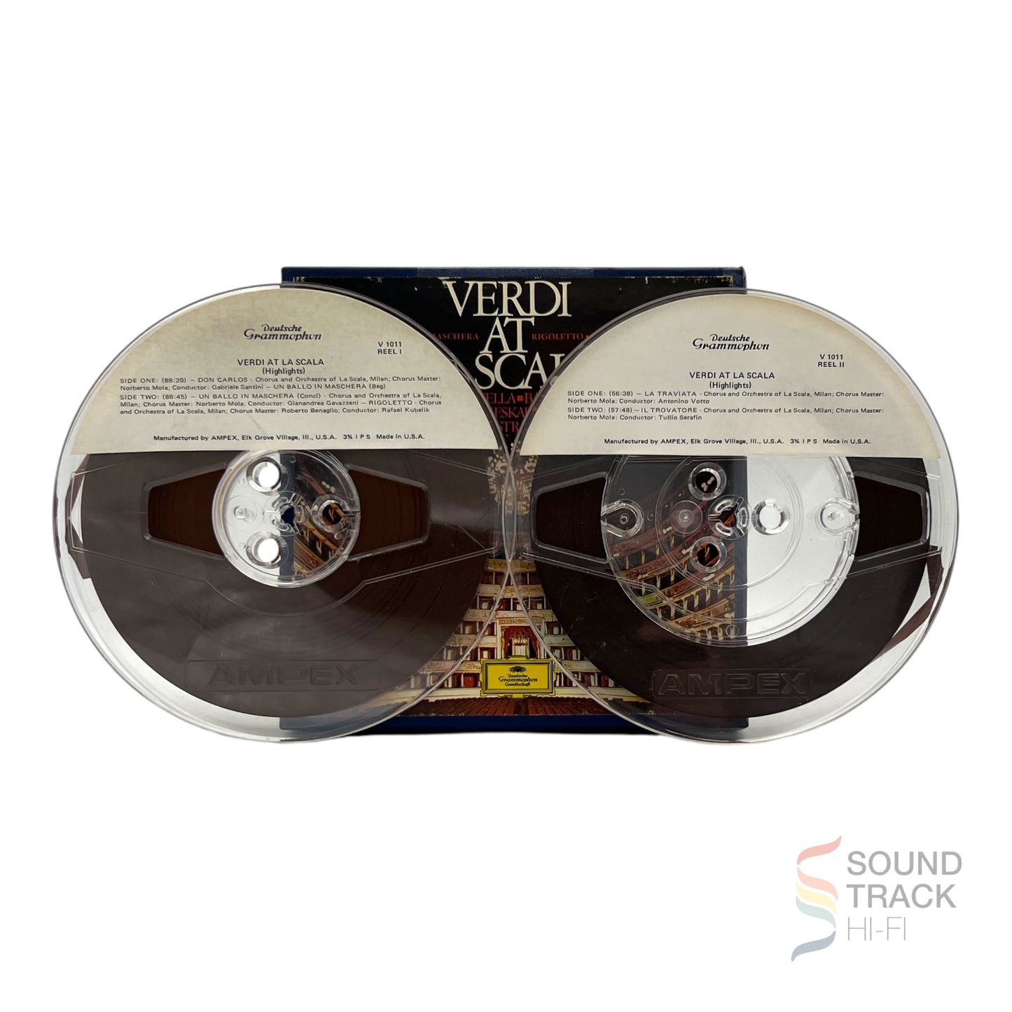 Verdi At La Scala Don Carlos 7 1/2 IPS Reel Tape Angel