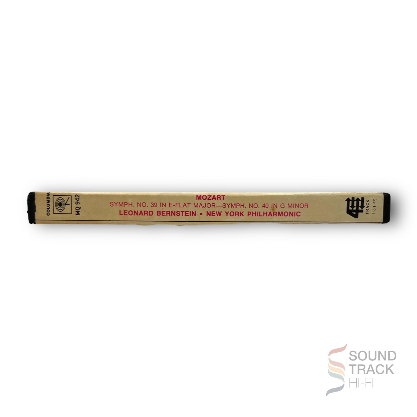 Mozart Symphony No 39 & 40 Leonard Bernstein 7.5 IPS Reel to Reel Tape Columbia