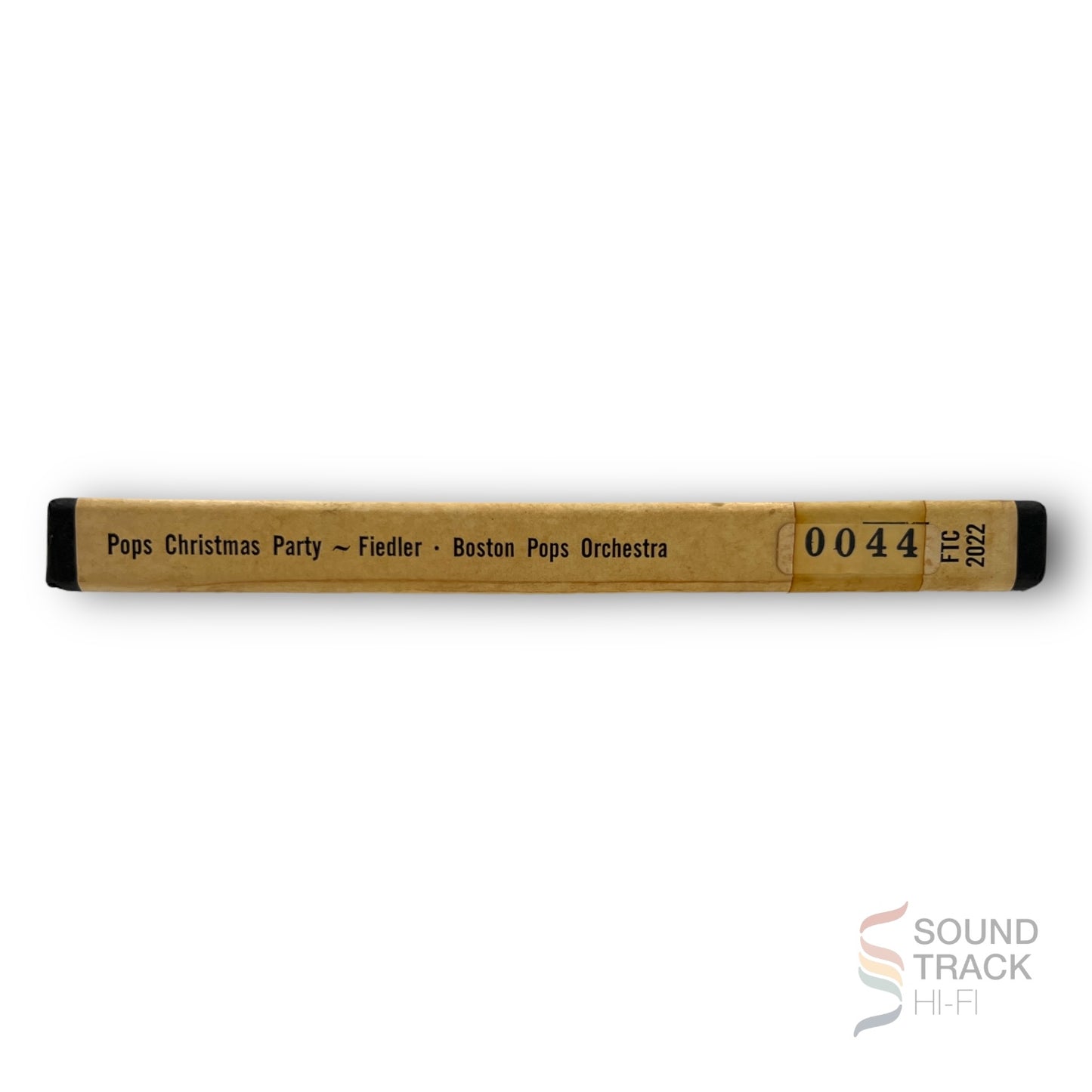 Pops Christmas Party Fiedler Boston Pops 7 1/2 IPS Reel To Reel Tape RCA