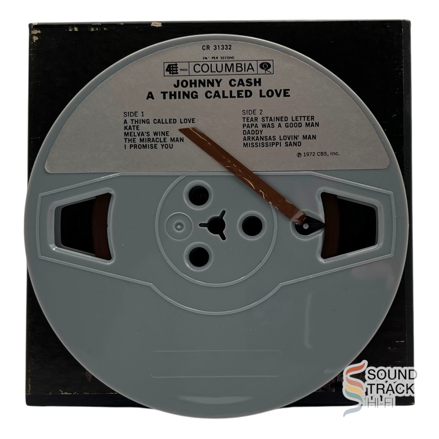 A Thing Called Love By Johnny Cash 3 3/4 IPS Reel Tape Columbia