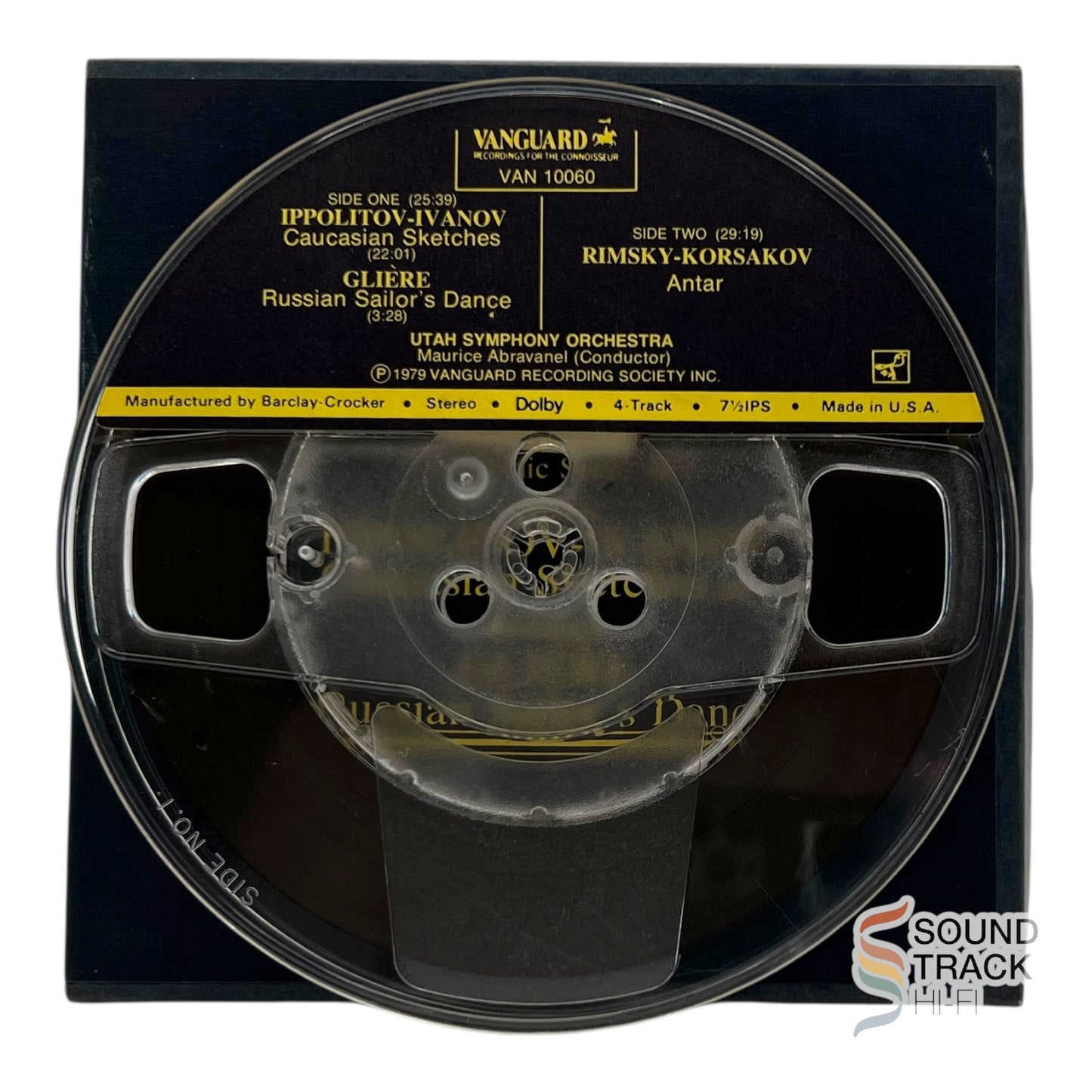Rimsky-Korsakov Antar Utah Symphony Orchestra Abravanel 7.5 IPS Reel Tape Dolby