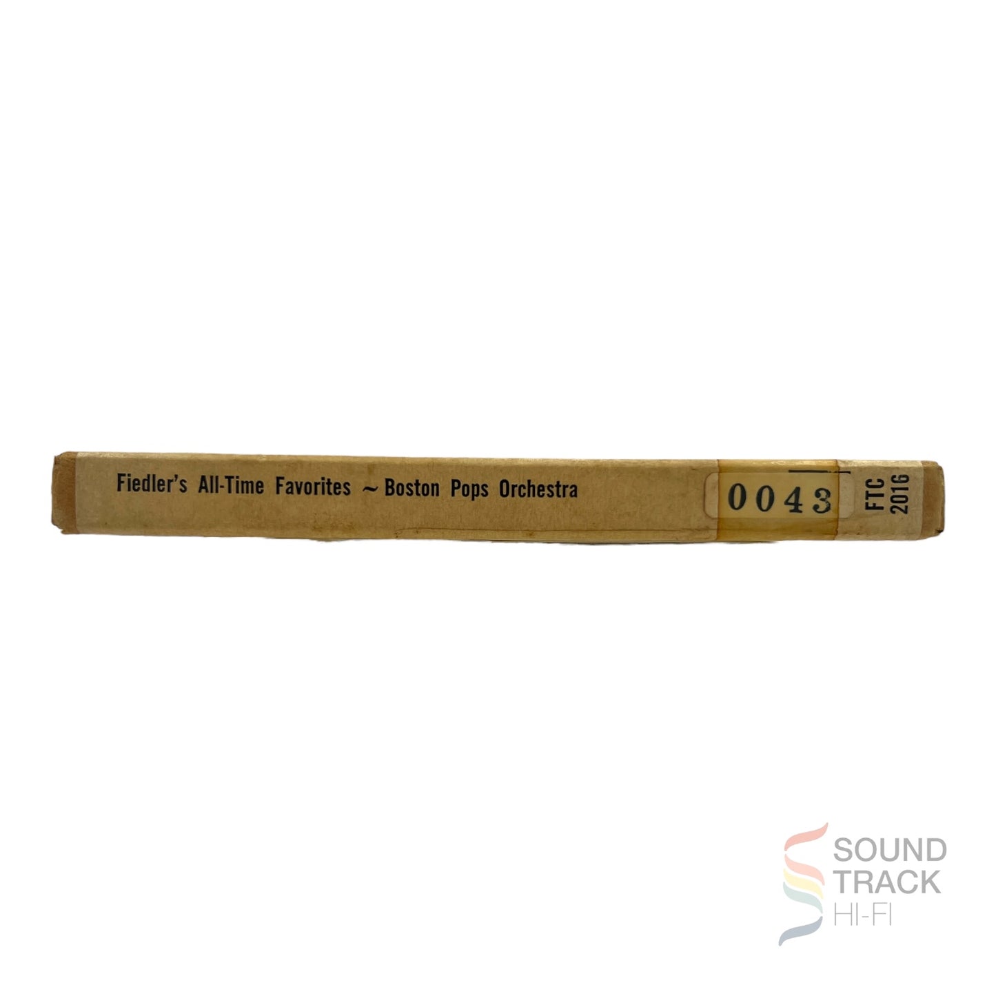 Fiedler's All Time Favorites Fiedler Boston Pops 7 1/2 IPS Reel To Reel Tape RCA