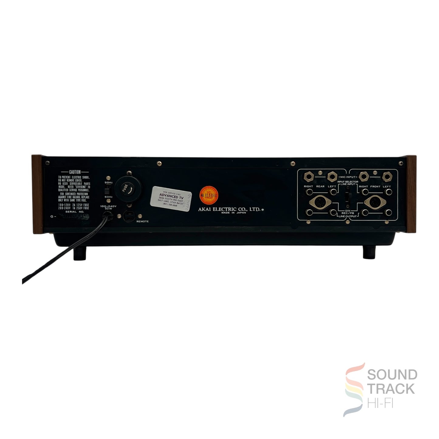 Akai CR-80D-SS Quad Stereo 8 Track Player Recorder