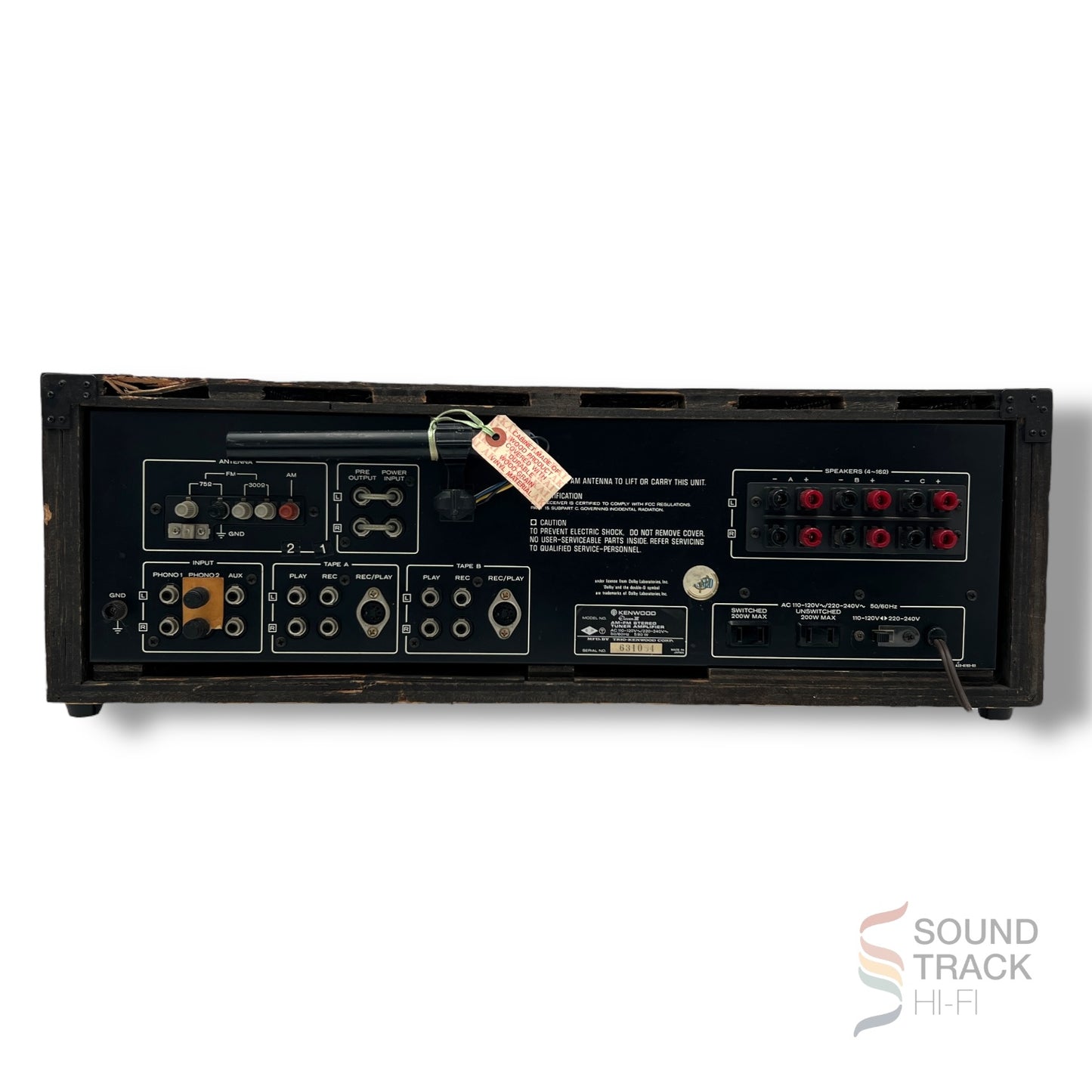 Kenwood Model Eleven III 120 Watt Stereo Receiver