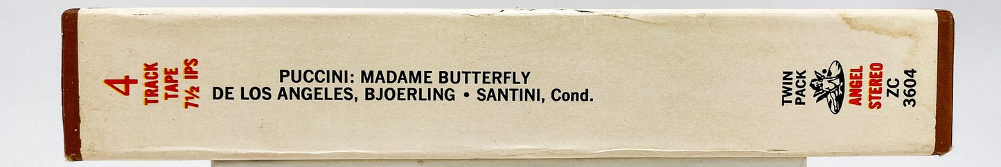 Puccini Madame Butterfly De Los Angeles Santini Reel to Reel Tape 7.5 IPS Angel