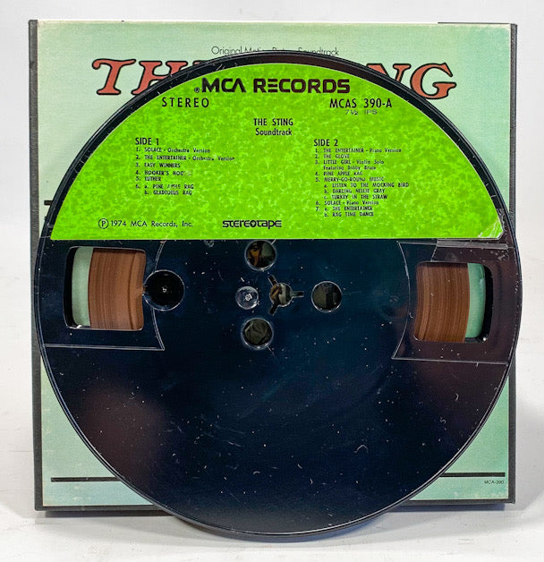 The Sting Original Soundtrack by Scott Joplin Reel to Reel Tape 7 1/2 IPS MCA