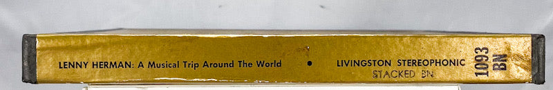 Musical Trip Around The World Lenny Herman Reel to Reel Tape 7.5" Two Track New