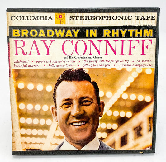 Broadway In Rhythm Ray Conniff Reel to Reel Tape 7.5 IPS Columbia Two Track