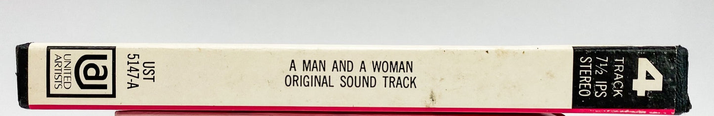 A Man And A Woman Soundtrack Reel to Reel Tape 7 1/2 IPS United