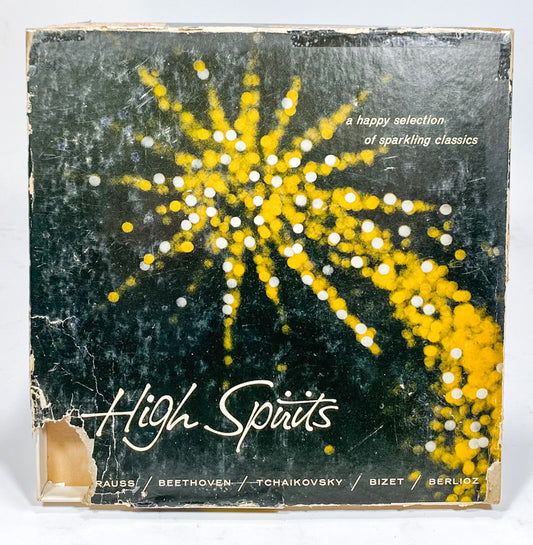 High Spirits Reel to Reel Tape 7 1/2 IPS Audiotape Strauss Beethoven