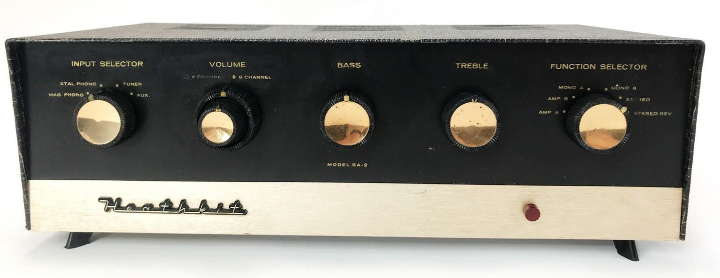 Heathkit SA-2 14 Watt Stereo Vacuum Tube Integrated Amplifier