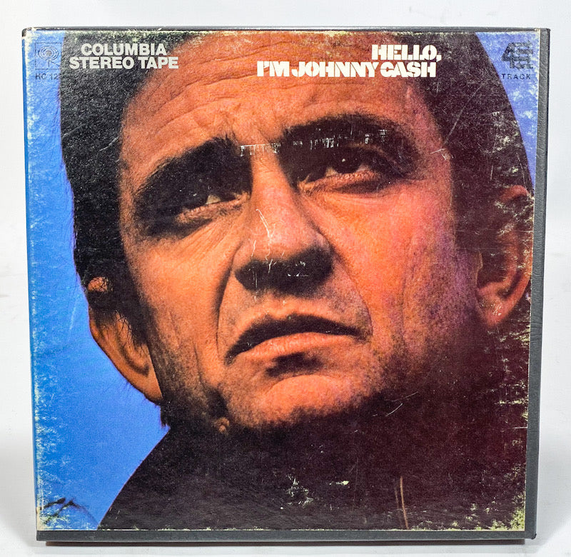 Hello I'm Johnny Cash by Johnny Cash Reel to Reel Tape 3 3/4 IPS Columbia