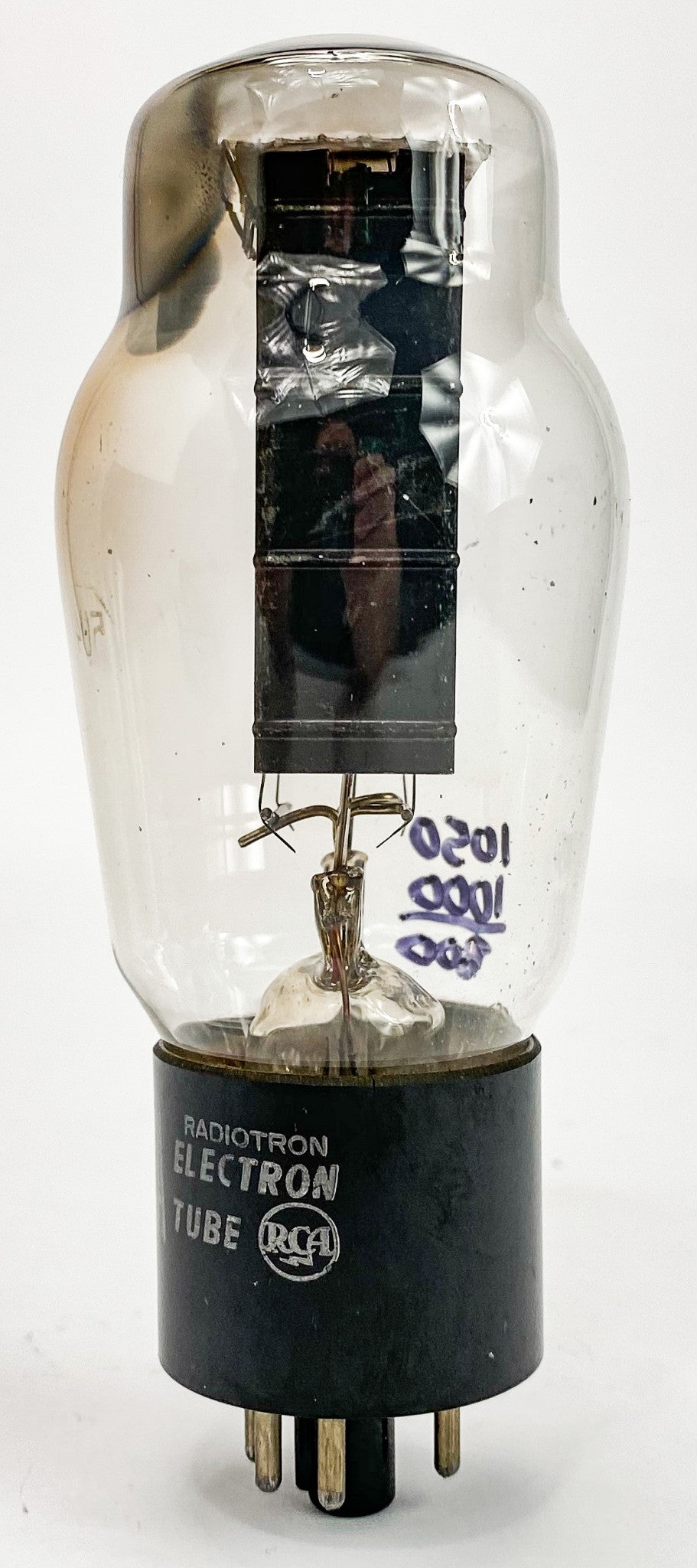 RCA 5U4G Black Plate Hanging D Getter Rectifier Vacuum Tube