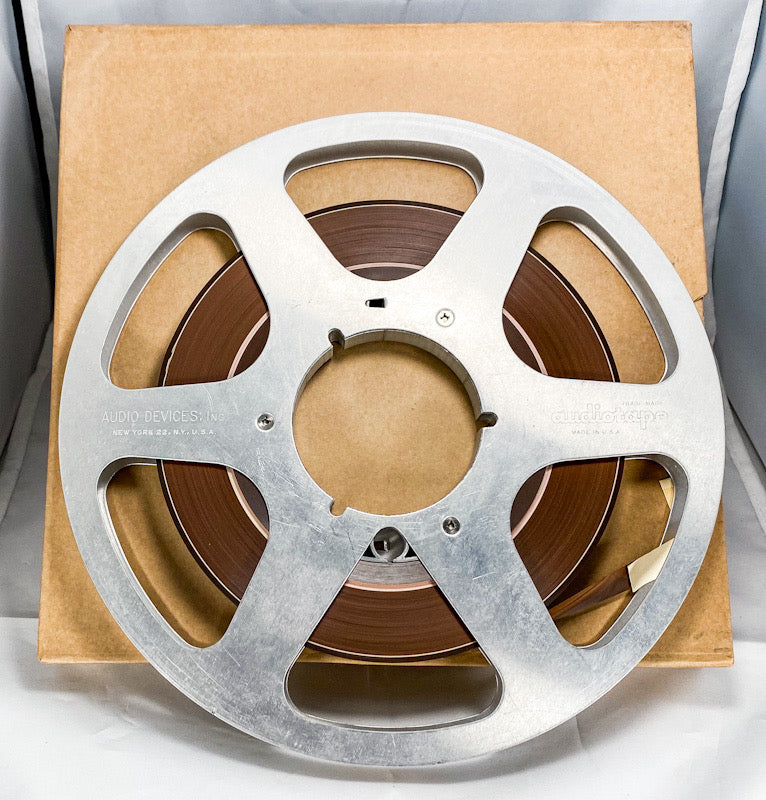 Leo Diamond Master Tape 15 IPS 10 1/2" Audiotape Metal Reel to Reel Tape