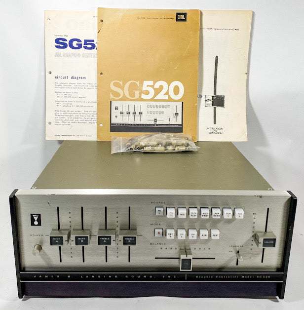 JBL SG520 Graphic Controller Preamplifier