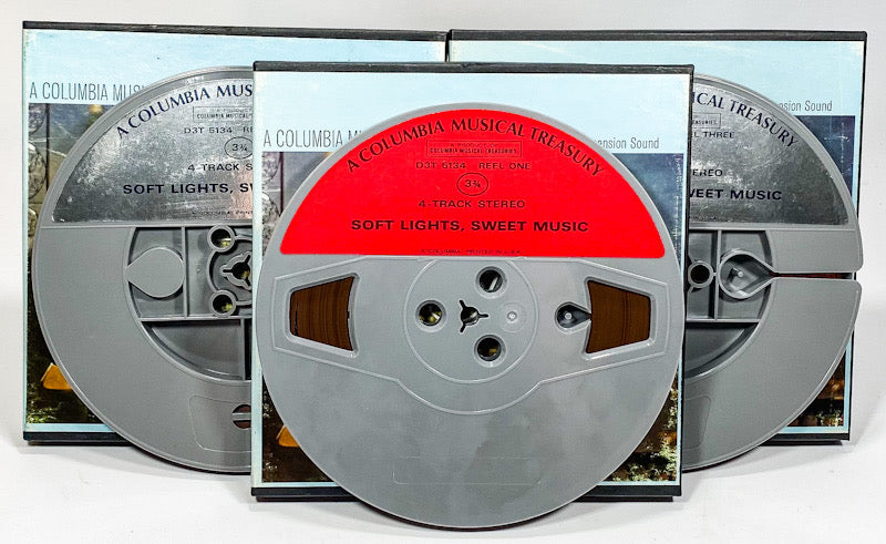 Soft Lights Sweet Music Reel to Reel Tape 3 3/4 IPS Columbia