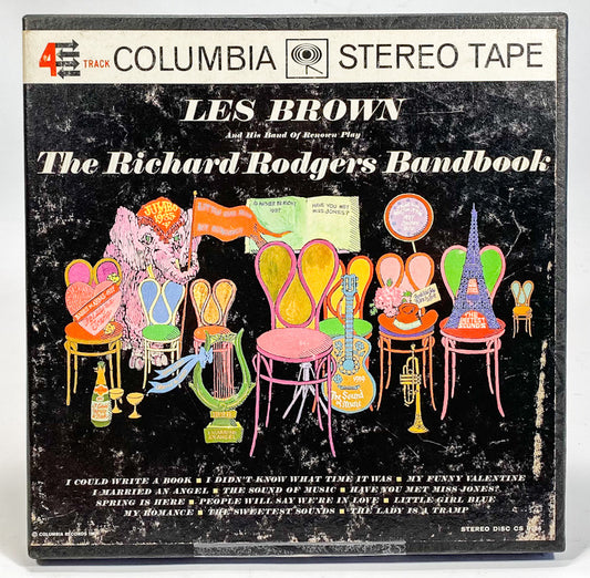 The Richard Rodgers Bandbook by Les Brown Reel to Reel Tape 7 1/2 IPS Columbia