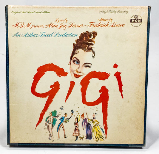 Gigi Original Soundtrack Reel to Reel Tape 7 1/2 IPS MGM