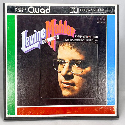 Mahler Symphony No 1 In D by James Levine Quad Reel Tape 7 1/2 IPS RCA Dolby