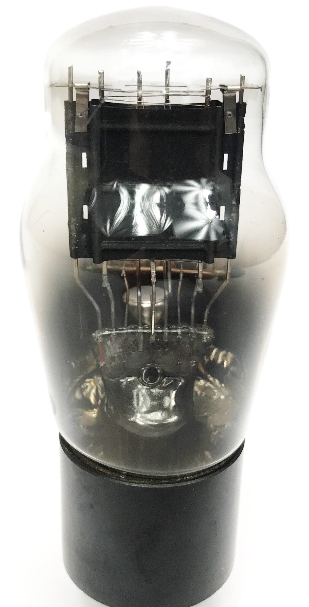 Philco 45 Ribbed Black Plate Bottle Getter Vacuum Tube