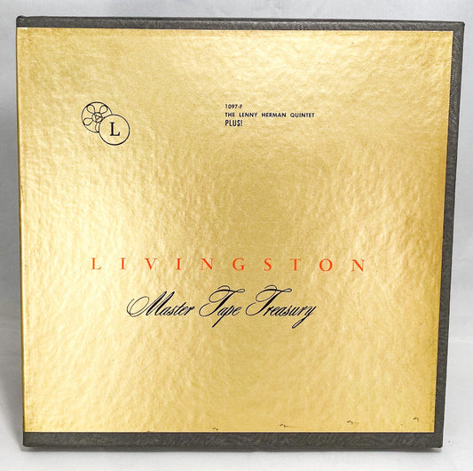 Plus! Lenny Herman Quintet Reel to Reel Tape 7.5 IPS Livingston Two Track New