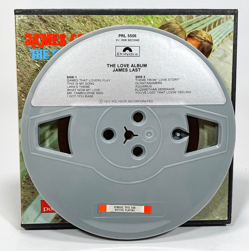 The Love Album by James Last Reel to Reel Tape Polydor