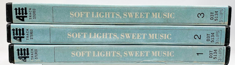 Soft Lights Sweet Music Reel to Reel Tape 3 3/4 IPS Columbia