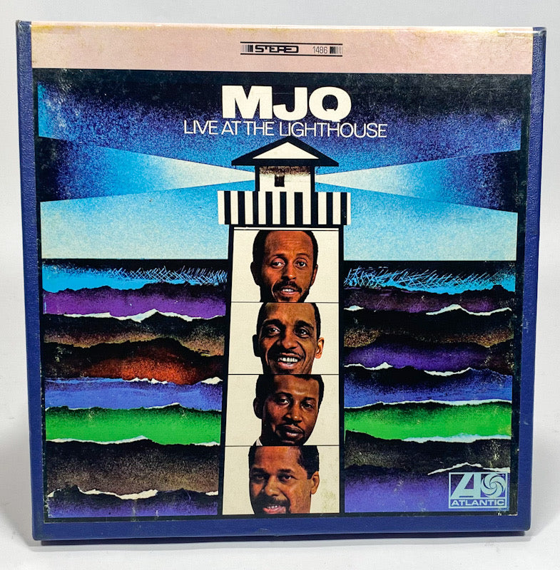 Live At The Lighthouse Modern Jazz Quartet Reel to Reel Tape 7 1/2 IPS Atlantic