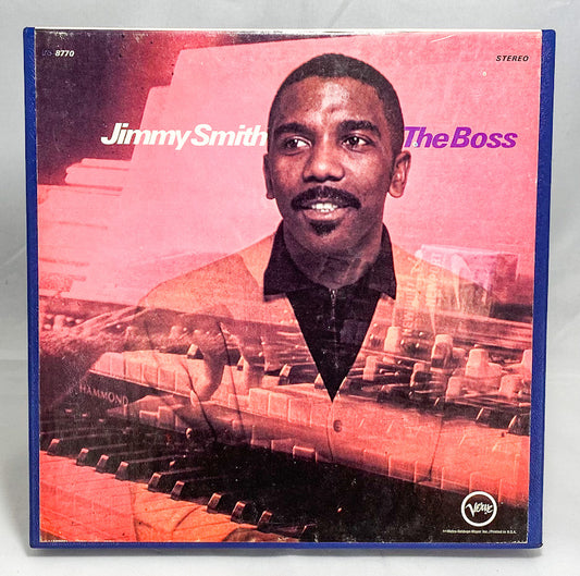 The Boss Jimmy Smith Reel to Reel Tape 3 3/4 IPS Verve