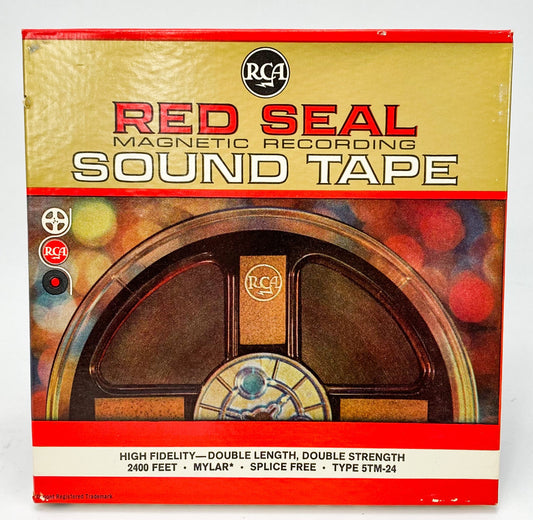 RCA Red Seal Sound Tape 7" Reel Tape Pre-Recorded 2400 ft Mylar High Fidelity