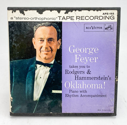 George Feyer Takes You To Oklahoma Reel to Reel Tape 7 1/2 IPS RCA Two Track