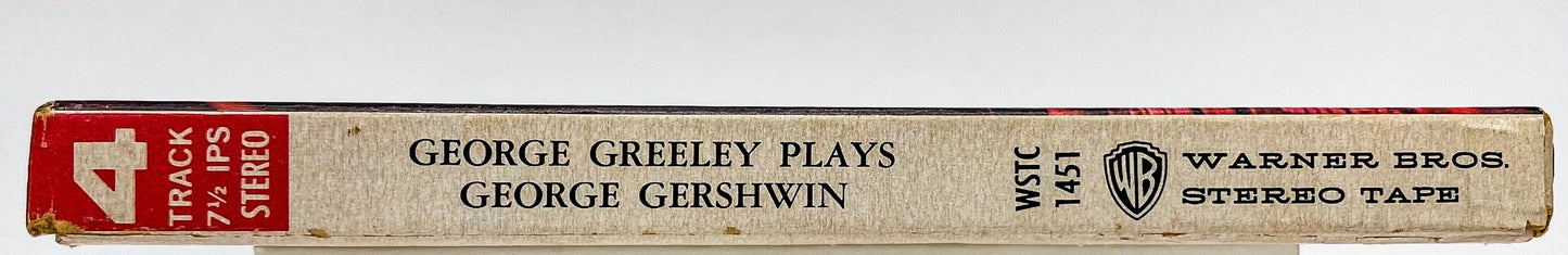 George Greeley Plays George Gershwin Reel to Reel Tape 7 1/2 IPS Warner Bros