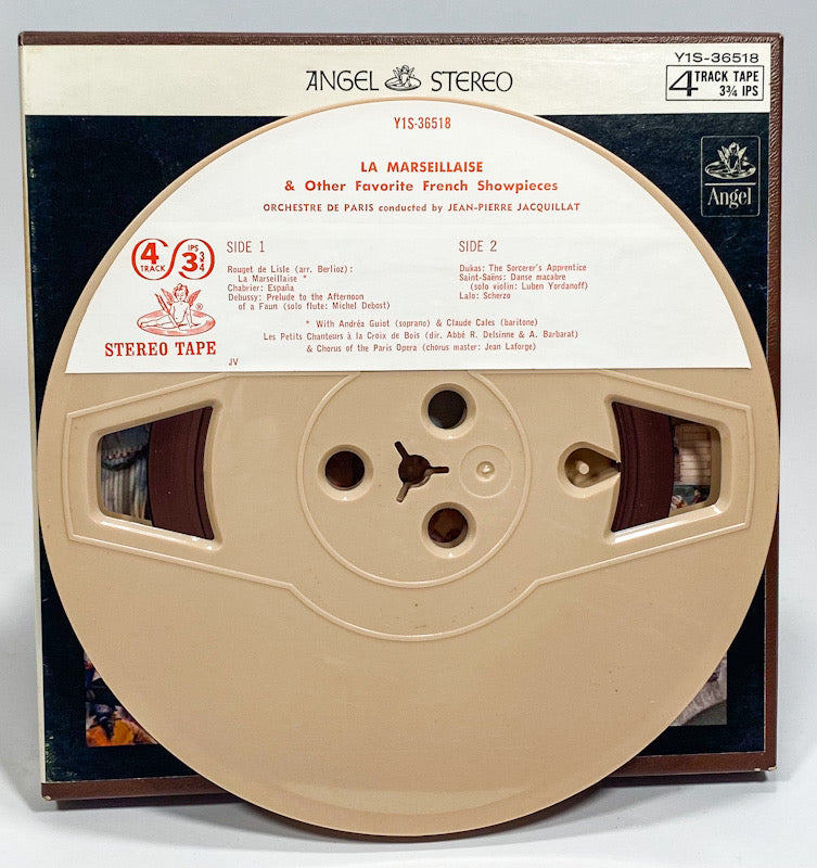 La Marseillaise Jean-Pierre Jacquillat Reel to Reel Tape 7 1/2 IPS Angel