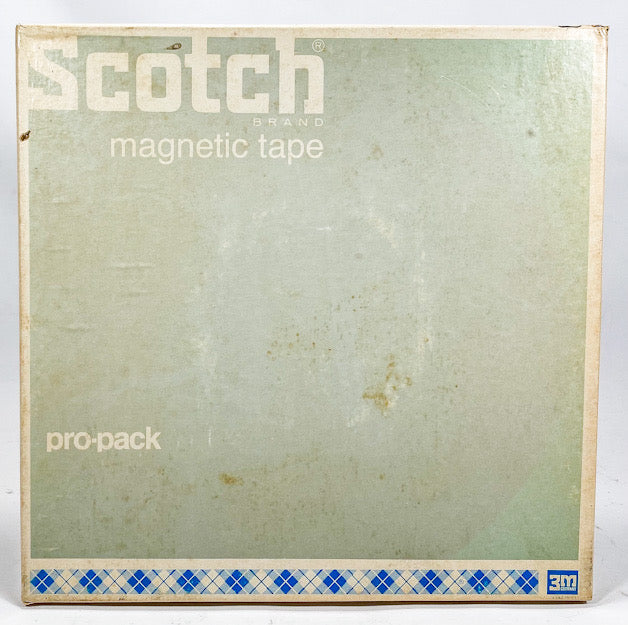 Scotch Plastic 10 1/2" 1/4" Wide Reel to Reel Take Up Reel With Box