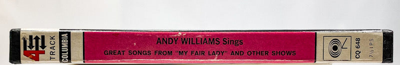 Great Songs From My Fair Lady by Andy Williams Reel Tape 7 1/2 IPS Columbia