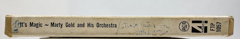 It's Magic by Marty Gold And His Orchestra Reel to Reel Tape 7 1/2 IPS RCA