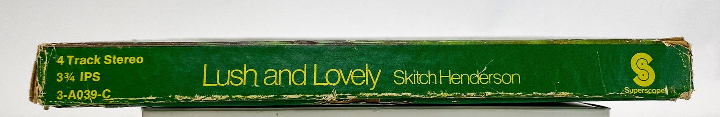 Lush and Lovely Skitch Henderson Reel to Reel Tape 3 3/4 IPS Superscope