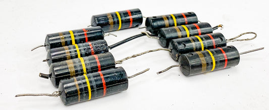 Sprague 0.1 uf 200 Volt Bumblebee Paper In Oil Capacitors From McIntosh Gear
