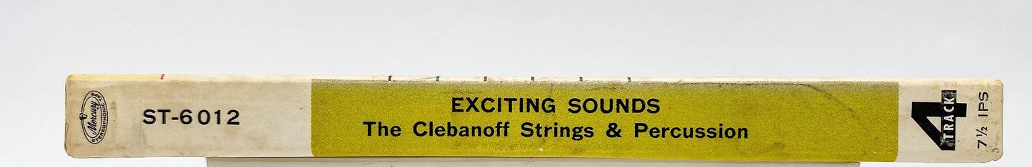 Clebanoff Strings & Percussion Exciting Sounds Reel to Reel Tape 7.5 IPS Mercury