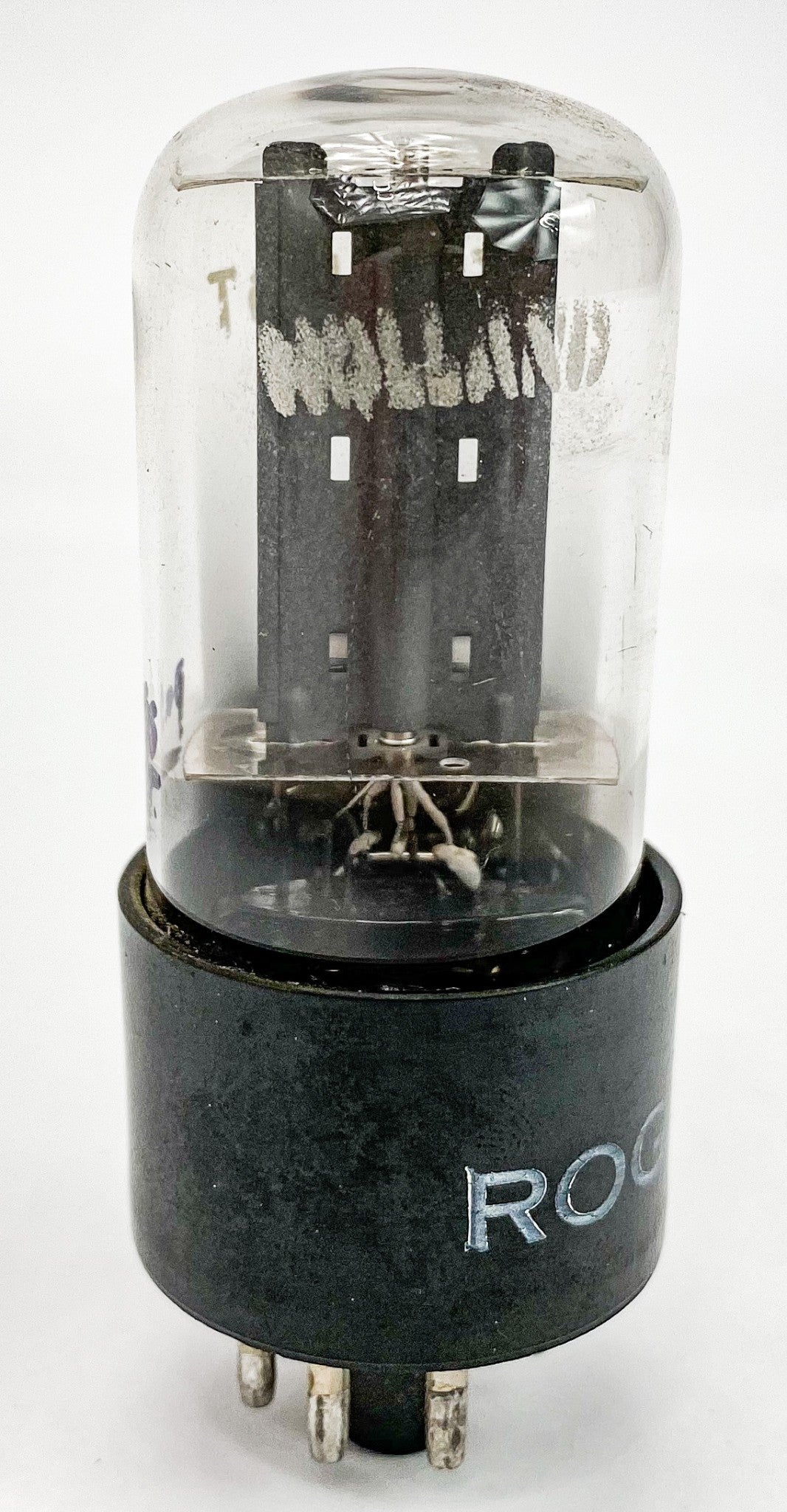 Amperex for Rogers 35Z5GT Grey Plate Bottom D Getter Vacuum Tube Extremely Rare